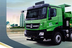 上海建設(shè)迎來(lái)新伙伴，全新北奔MK智能渣土車(chē)已到位