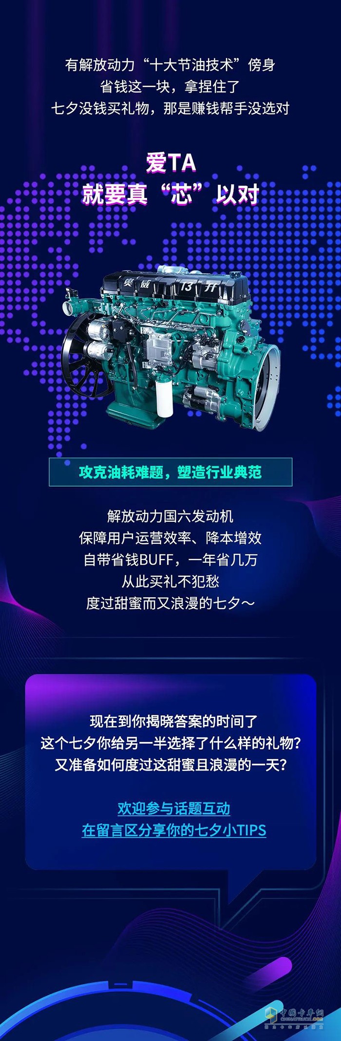 解放動力,發(fā)動機(jī)
