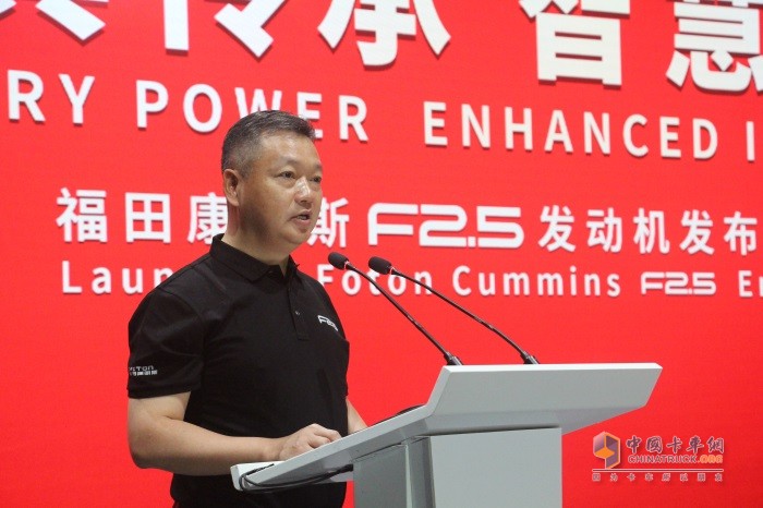 康明斯副總裁、中國區(qū)發(fā)動機(jī)事業(yè)部總經(jīng)理汪開軍