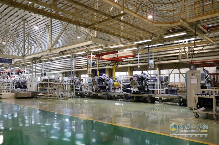 漢馬科技投資20億元建成的發(fā)動(dòng)機(jī)智能工廠