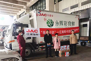 江淮輕卡走進用戶送服務(wù)，暖心行動保障用車無憂