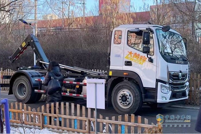 福田奧鈴 大黃蜂 垃圾清運車