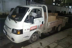 河南謝師傅：在義烏小商品市場江淮愷達(dá)是運(yùn)輸王者