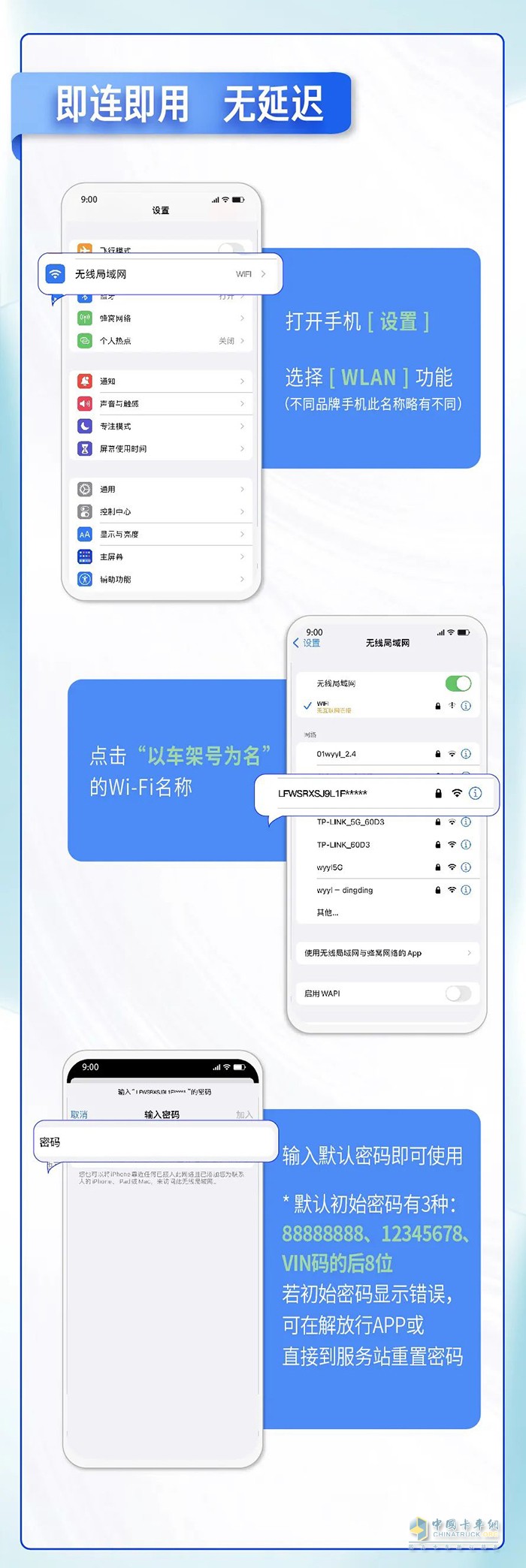 解放車(chē)載WiFi 連接方式 套餐價(jià)格