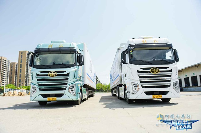 中國公路主干線物流運營實測項目啟動  解放鷹途發(fā)車！