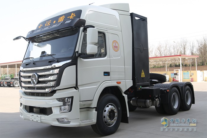 山西大運(yùn)汽車(chē) 換電重卡 換電步驟