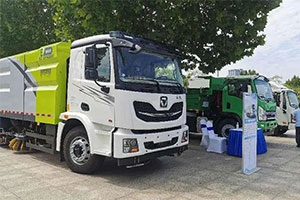 新品亮大招！徐工純電動(dòng)洗掃車硬核“下鄉(xiāng)”
