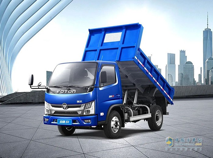 福田瑞沃工程車，X-Truck金剛S1，新藍(lán)牌，國六