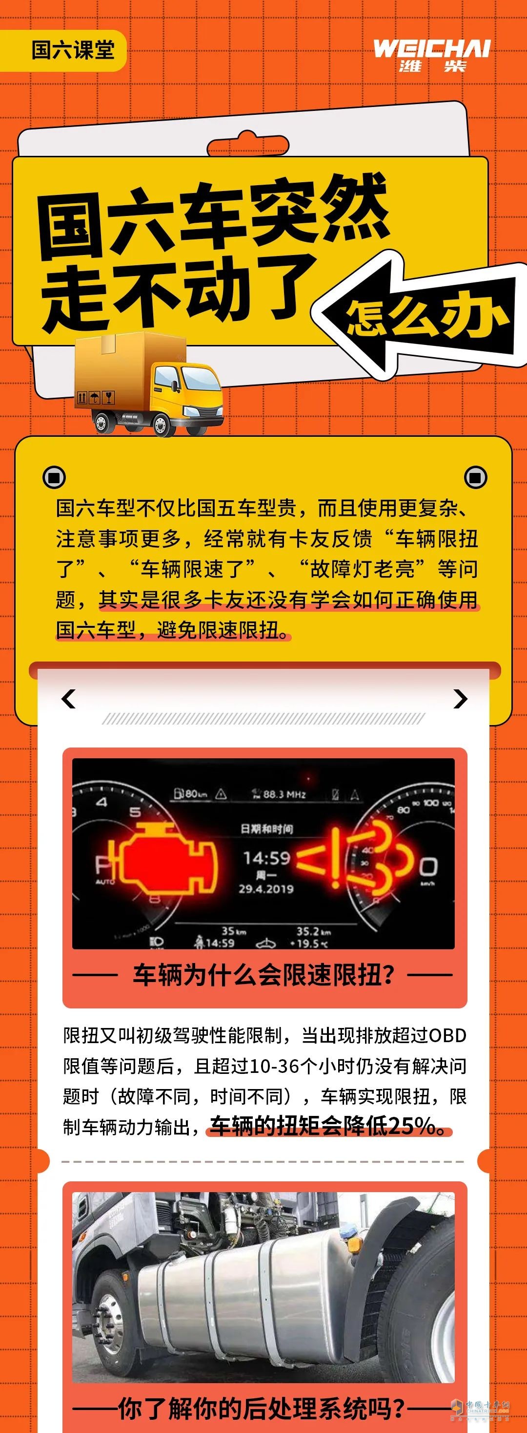 國六車突然走不動了，怎么辦？
