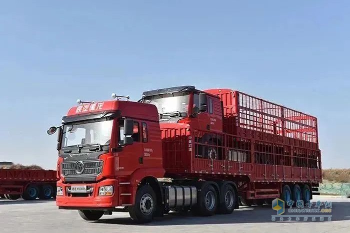 煤炭運輸“不二之選” 陜汽M3000S子母車帶你輕松致富！