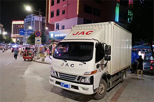 拉水果跑運輸，他說江淮1卡駿鈴讓他快人一步