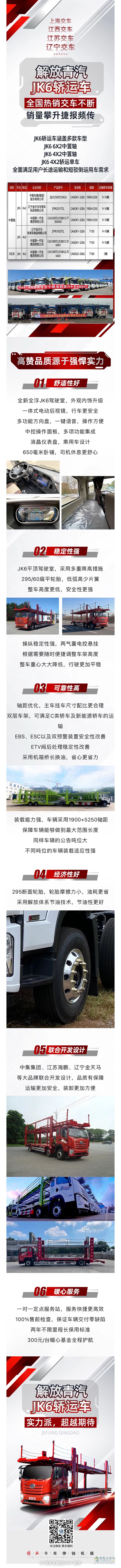 交車不斷！JK6轎運(yùn)車全國(guó)熱銷捷報(bào)頻傳！