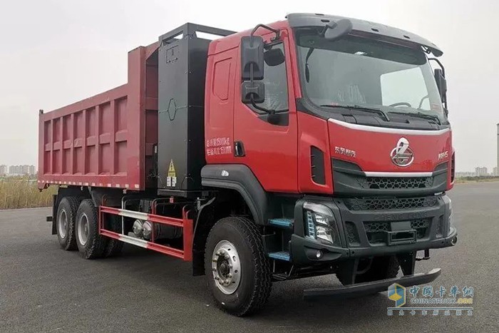 乘龍H5換電自卸車，工程運輸怎能少了它！