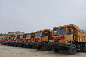 30臺(tái)徐工礦用寬體車(chē)啟程“塞外江南”
