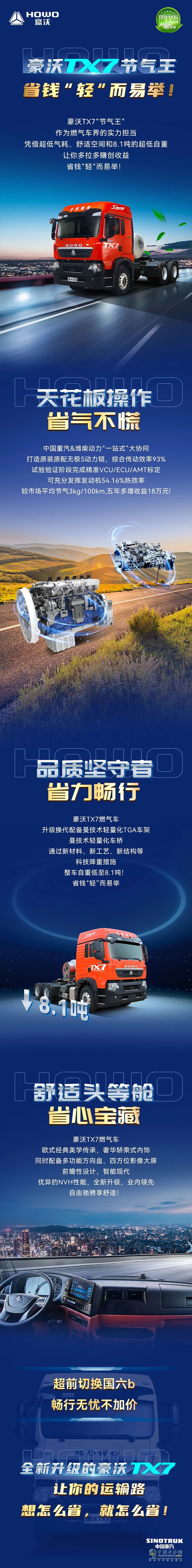 豪沃TX7節(jié)氣王，省錢“輕”而易舉！