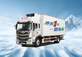新年新篇章！ 江淮重卡與合作伙伴達(dá)成100臺“冰鮮1號”冷藏車戰(zhàn)略合作