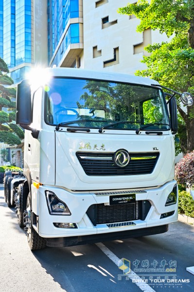 東風商用車海外合作伙伴大會召開，四款新能源車型展出綠色智能新風