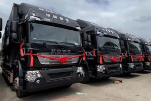 豪沃TX7/WP6T載貨車強勢交付，物流新動力，行業(yè)新篇章！
