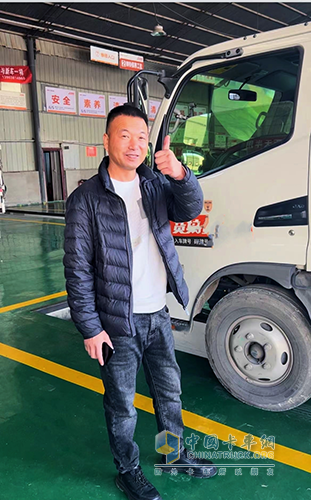 鄭州中牟辛老板：跑貨運平臺選江淮1卡駿鈴V5，生意絕對紅紅火火