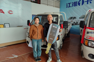 做二手物品回收，河南商丘陳師傅說江淮1卡愷達X6剛剛好