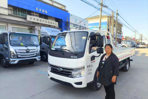 巾幗不讓須眉！福田領(lǐng)航S1助力王師傅“奔富”不迷路