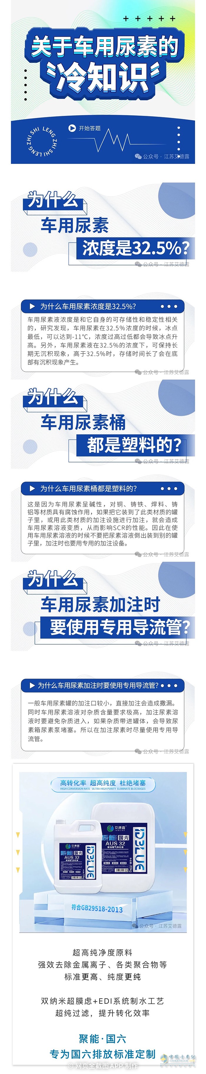 這些車用尿素的冷知識，你知道嗎？