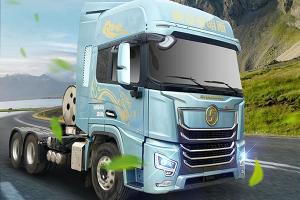 陜汽康明斯龍驍H燃氣車，節(jié)氣高手賺滿滿，舒適駕乘樂悠悠！