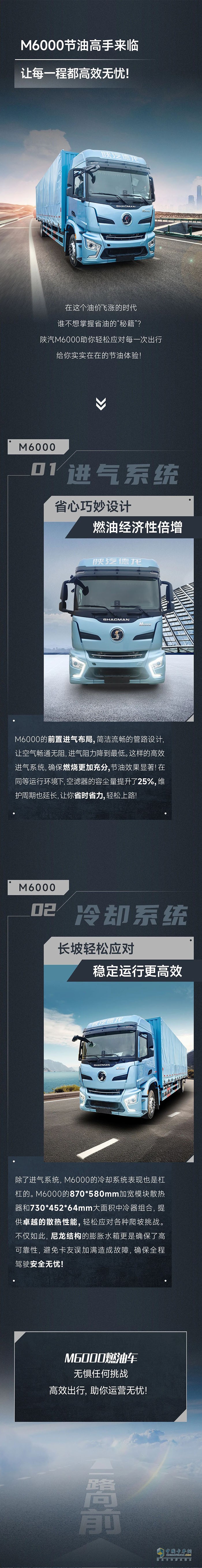 陜汽M6000節(jié)油高手來臨，讓每一程都高效無憂！