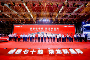 東風柳汽70周年大會暨“龍行工程”新品亮相儀式圓滿舉辦