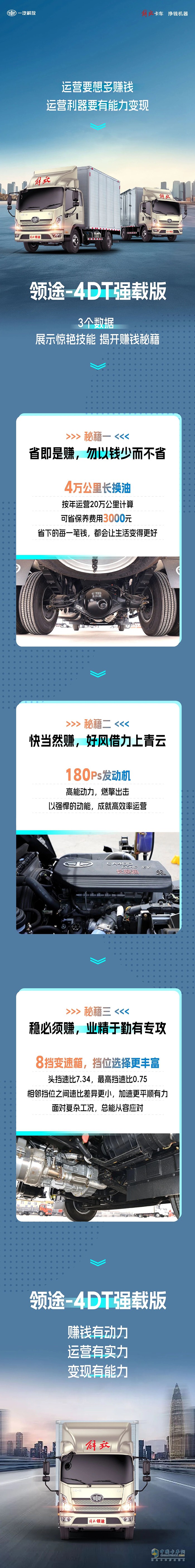 坦白局：3個數(shù)據(jù)看解放輕卡領(lǐng)途的賺錢秘籍！