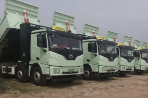 批量交付！徐工純電動自卸車加速“綠色城建”