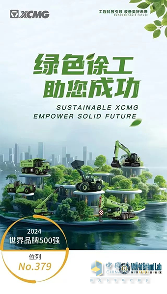徐工再度上榜世界品牌500強(qiáng)