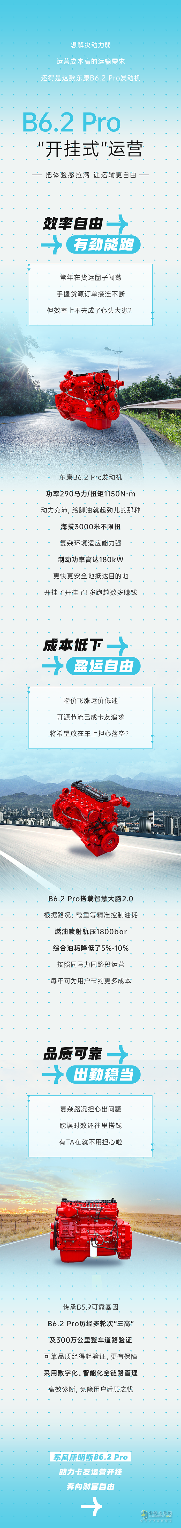 東康B6.2 Pro發(fā)動機：上車！帶你體驗“開掛式”運營