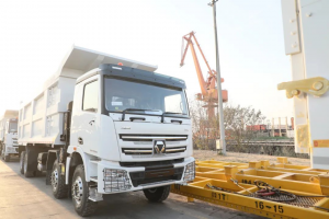 踏浪出海！百臺徐工XG1 DH400T燃油自卸車交付印尼