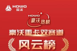 豪沃重卡雙賽道風云榜：階段成績榜單震撼發(fā)布