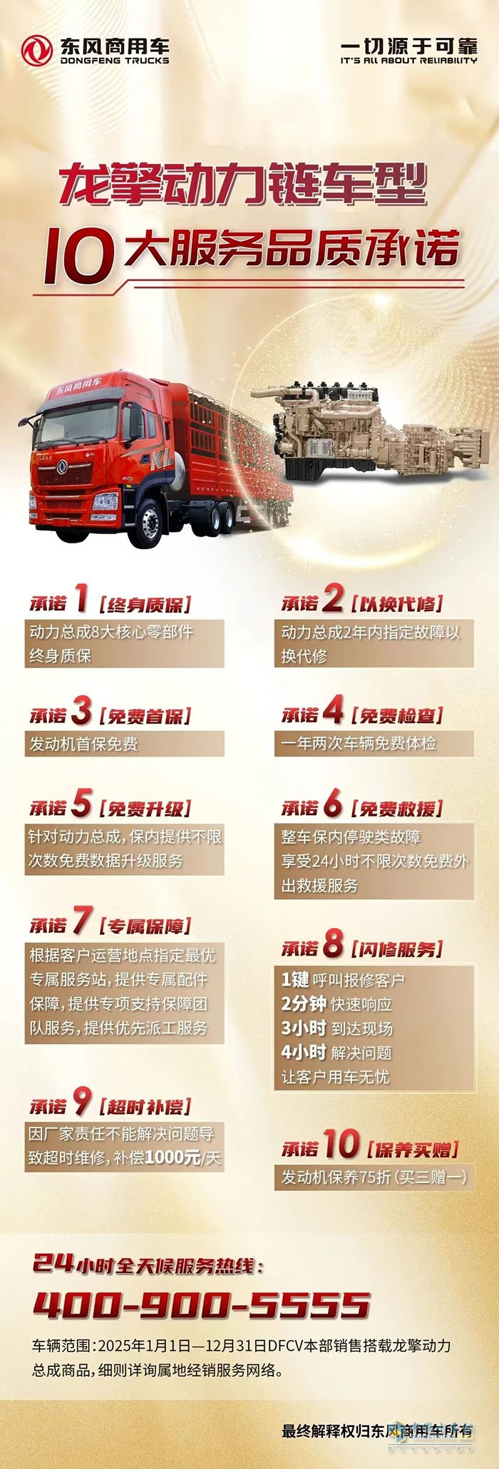 東風(fēng)天龍KL490馬力牽引車，動(dòng)力強(qiáng)油耗低，客戶信賴才能復(fù)購(gòu)不斷