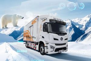 中集·陜汽一體化冷鏈車，鎖鮮快運(yùn)，效率倍增！
