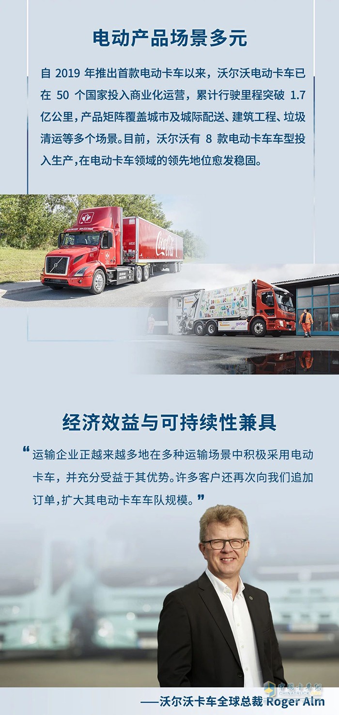 破5000！沃爾沃純電動(dòng)卡車交付里程碑達(dá)成！