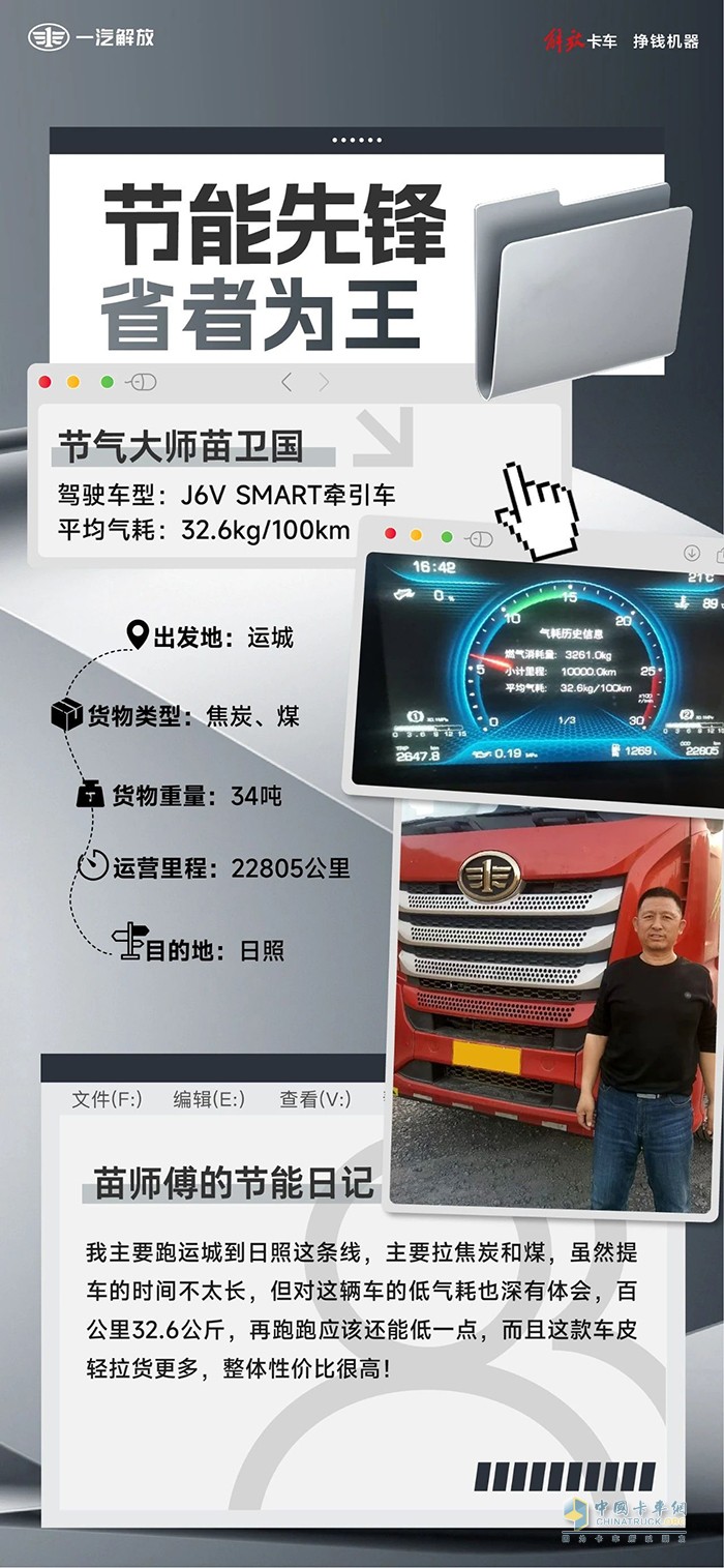 越跑越??！解放J6V SMART讓苗師傅信心十足！