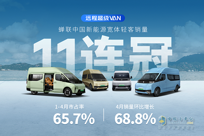 中系大VAN 遠(yuǎn)程原創(chuàng)：超級(jí)VAN破解新能源輕客“銷量密碼”