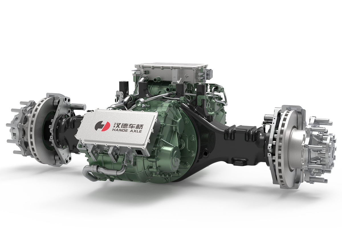 漢德HDE11.5t 中央雙電機減速驅動橋