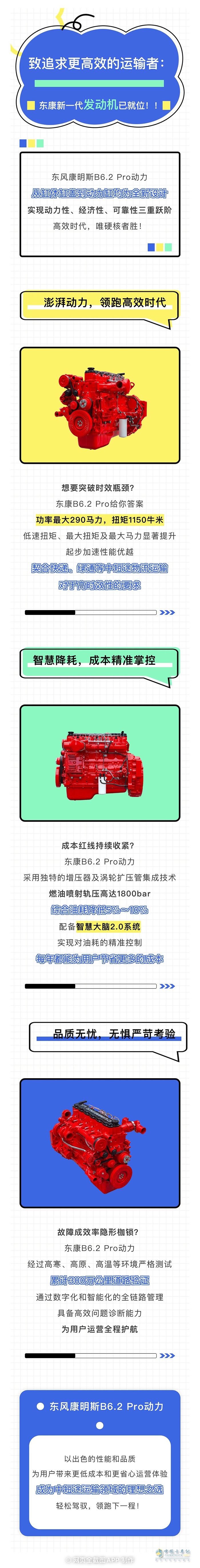 東風康明斯B6.2 Pro：高效節(jié)油動力典范
