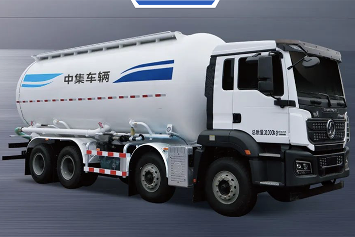 中集車輛粉罐家族實力登場，揭秘粉粒物料運輸車的