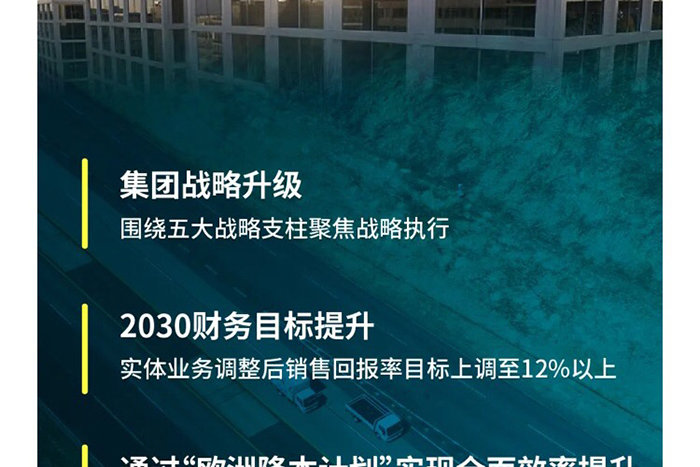 戴姆勒卡車：“2030更強”-集團戰(zhàn)略升級，上調(diào)2030財務(wù)目標