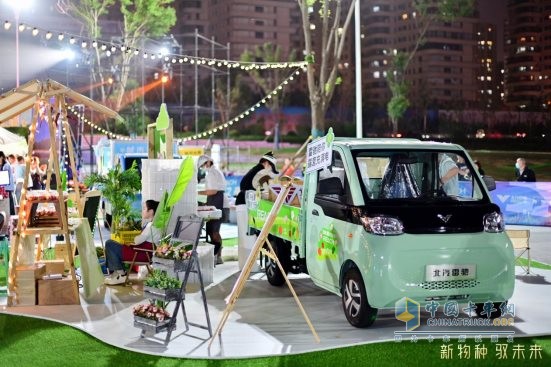 年輕人的新座駕，北汽雷馳新能源MINI卡，可自駕可擺攤