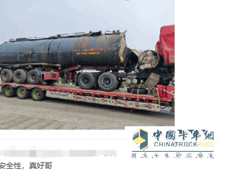 司機雪地逃生 感謝“救命恩人” 聯(lián)合重卡：拒絕以犧牲安全為代價的輕量化！
