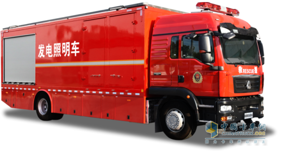森源鴻馬發(fā)電照明車助力城市應急照明保障
