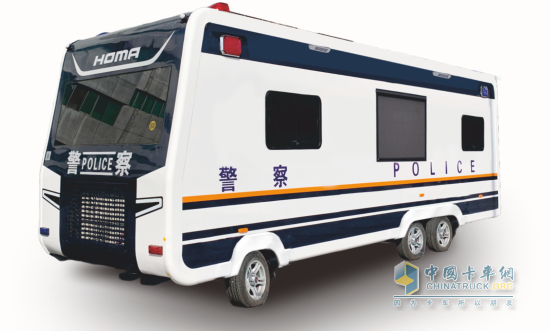 森源鴻馬閃耀第十二屆警用裝備博覽會：詮釋“移動通信指揮車平臺智能制造者”實力