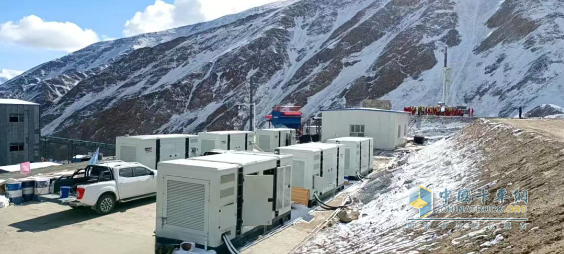 濰柴發(fā)電機組征戰(zhàn)雪域高原、巍巍昆侖！