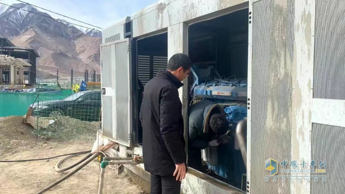 濰柴發(fā)電機組征戰(zhàn)雪域高原、巍巍昆侖！